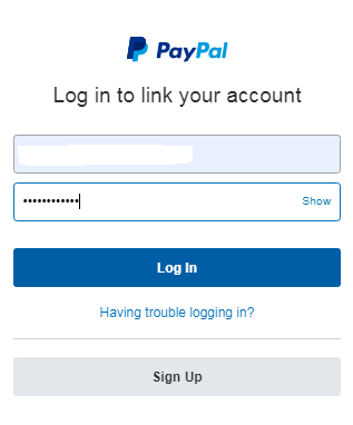 paypal-log in-page